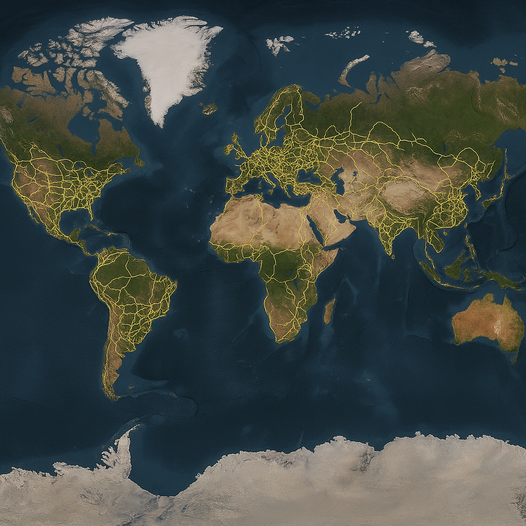 Kolej na świecie – sieci i trasy