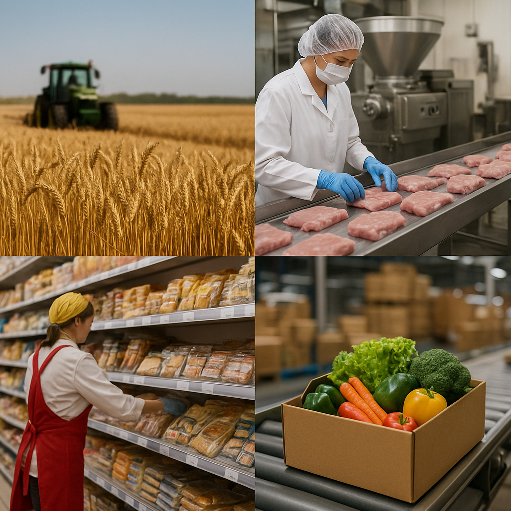 Branże przemysłu spożywczego