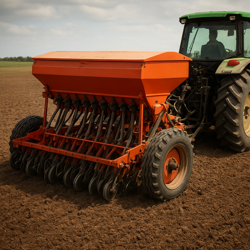 Seed drill – agricultural seeding machine