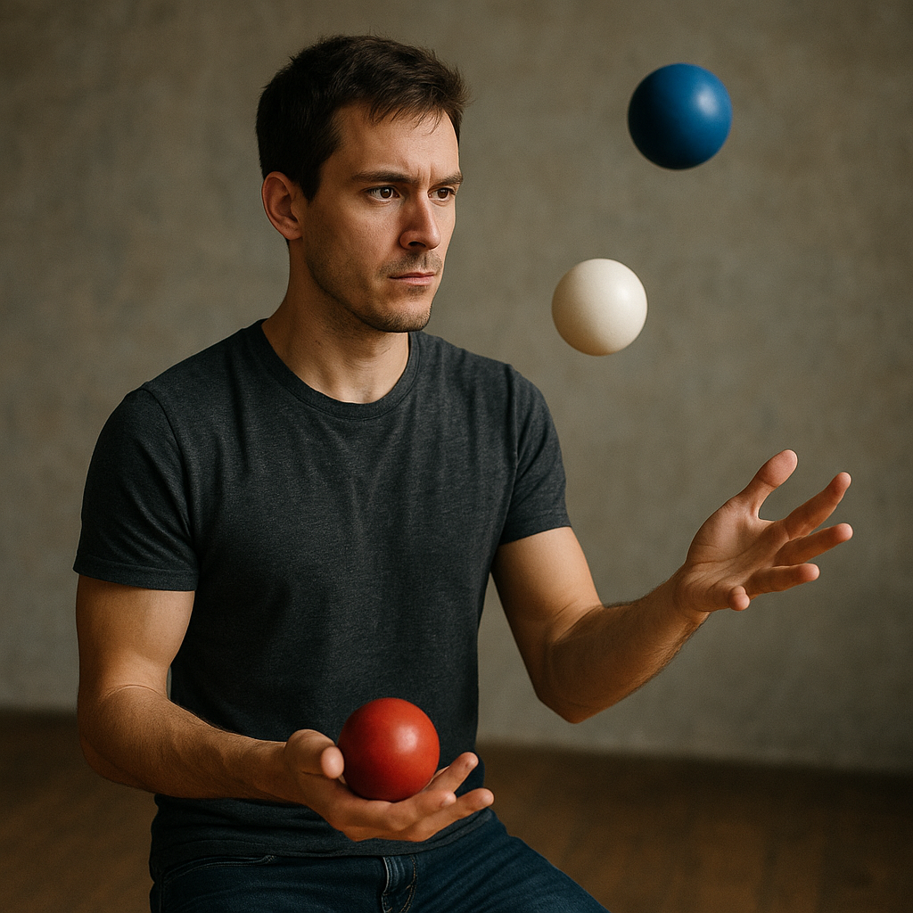 Techniki kuglarskie – żonglerka i triki