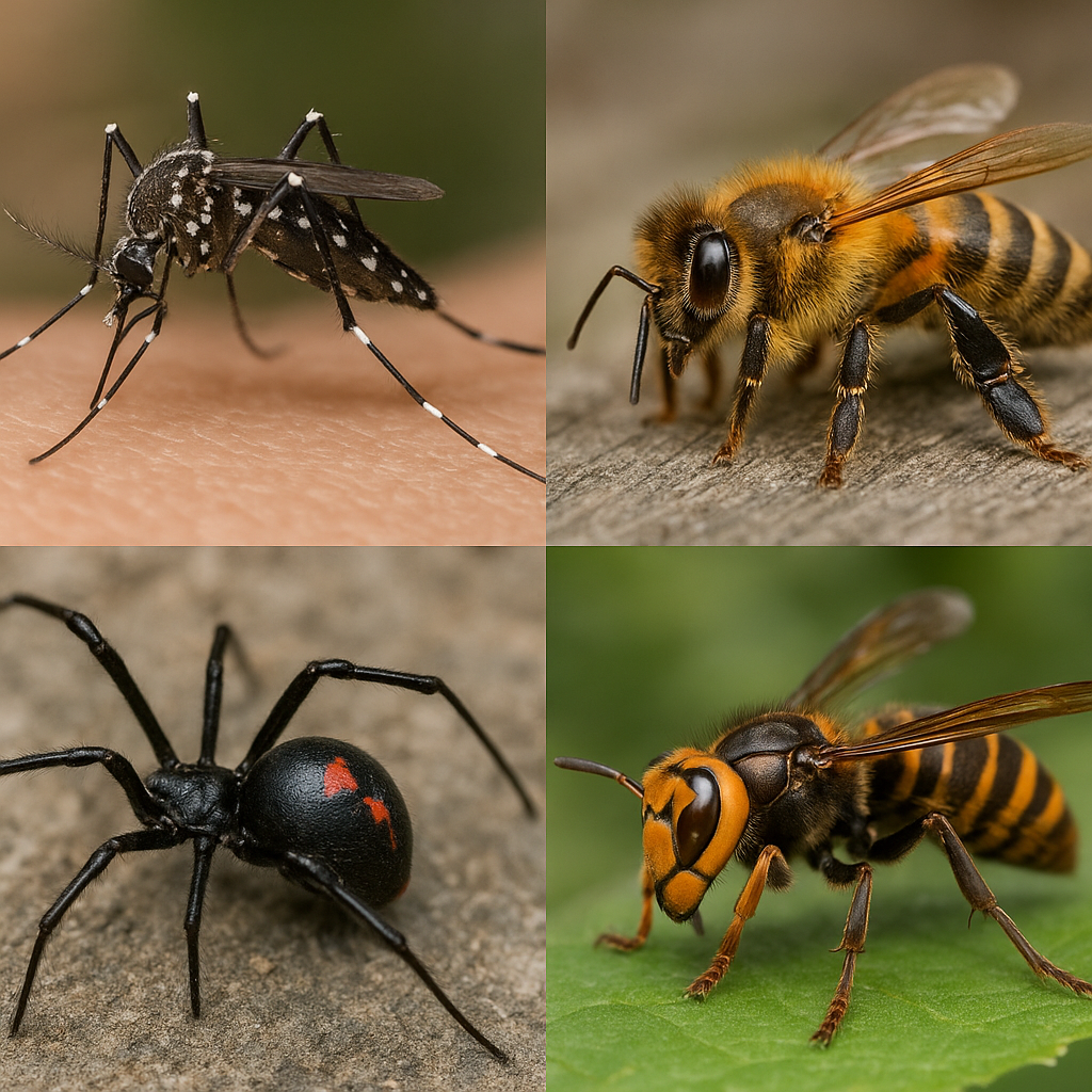 Najgroźniejsze owady świata – których należy się obawiać?